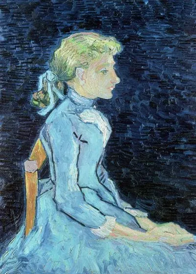 Portrait of Adeline Ravoux by Vincent van Gogh