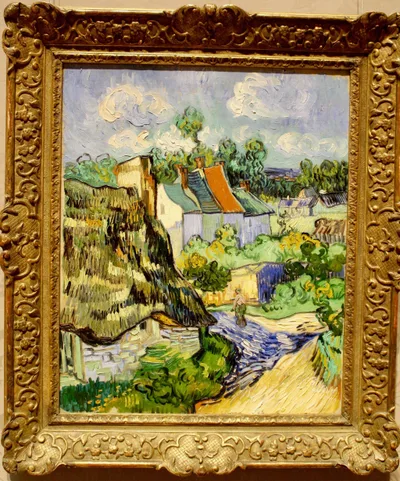 Houses in Auvers 2 by Vincent van Gogh