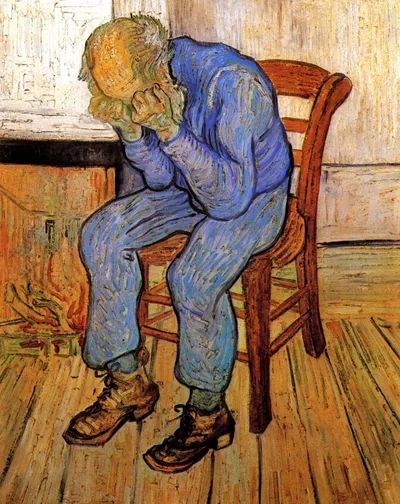 Old Man in Sorrow (On the Threshold of Eternity) by Vincent van Gogh