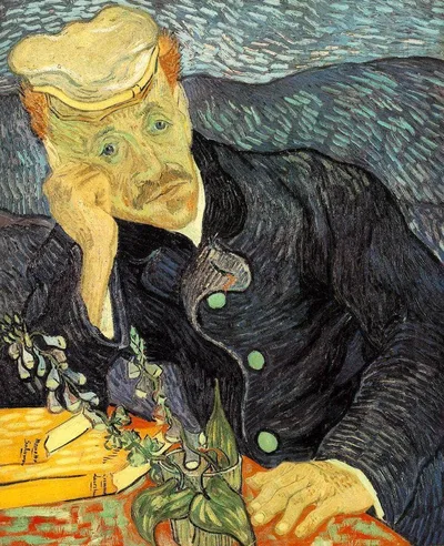 Portrait of Doctor Gachet by Vincent van Gogh